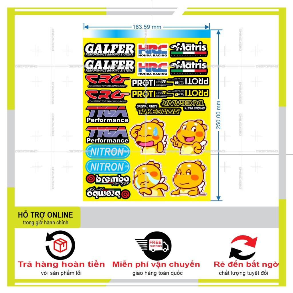 LOGO STICKER DÁN XE MÁY M47 - BI DECAL