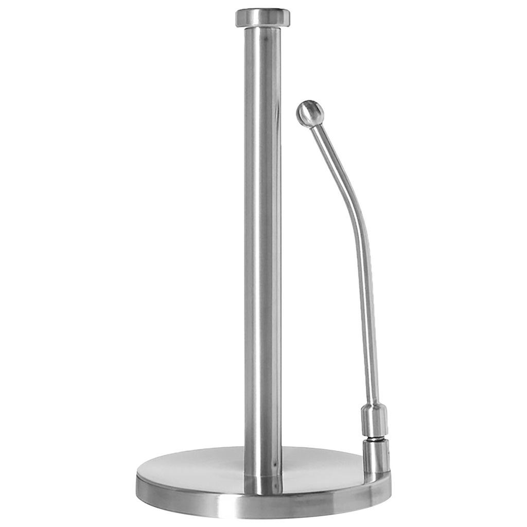 Hot Sell Paper Towel Holder Stainless Steel Vertical Paper Roll Holder For Kitchen Countertop Bathroom Kitchen Roll Paper Holder
