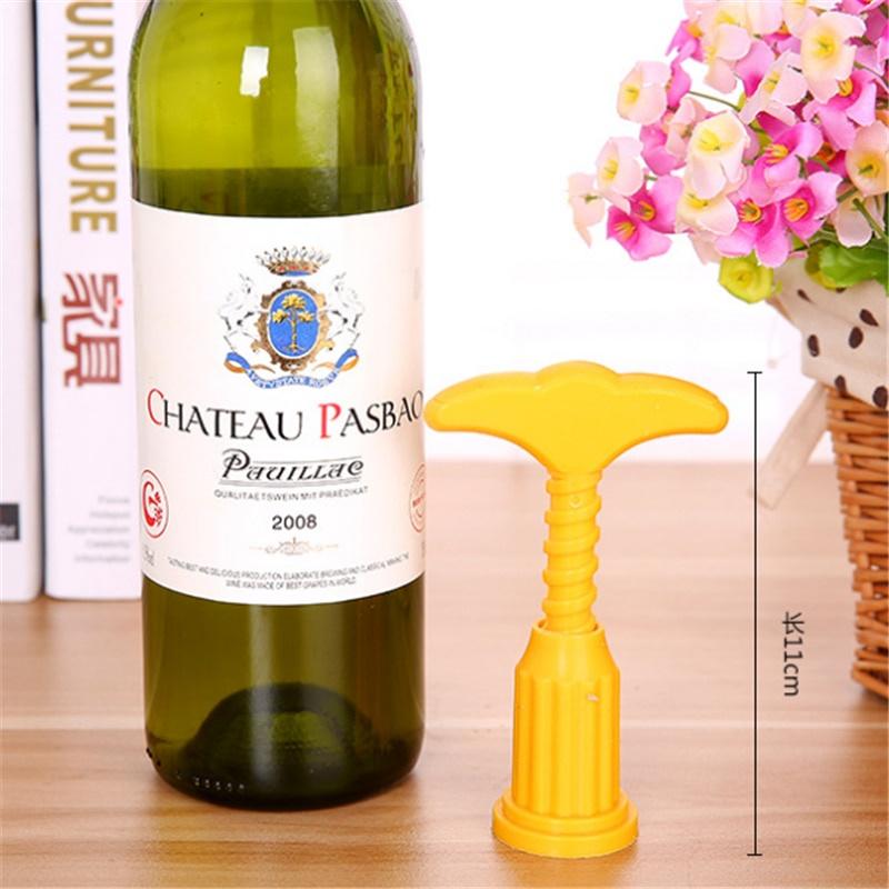 Mini Creative Multifunctional Stainless Steel Wine Bottle Opener Red Corkscrew Wine Opener Bar Kitchen Tools Gadgets Accessories