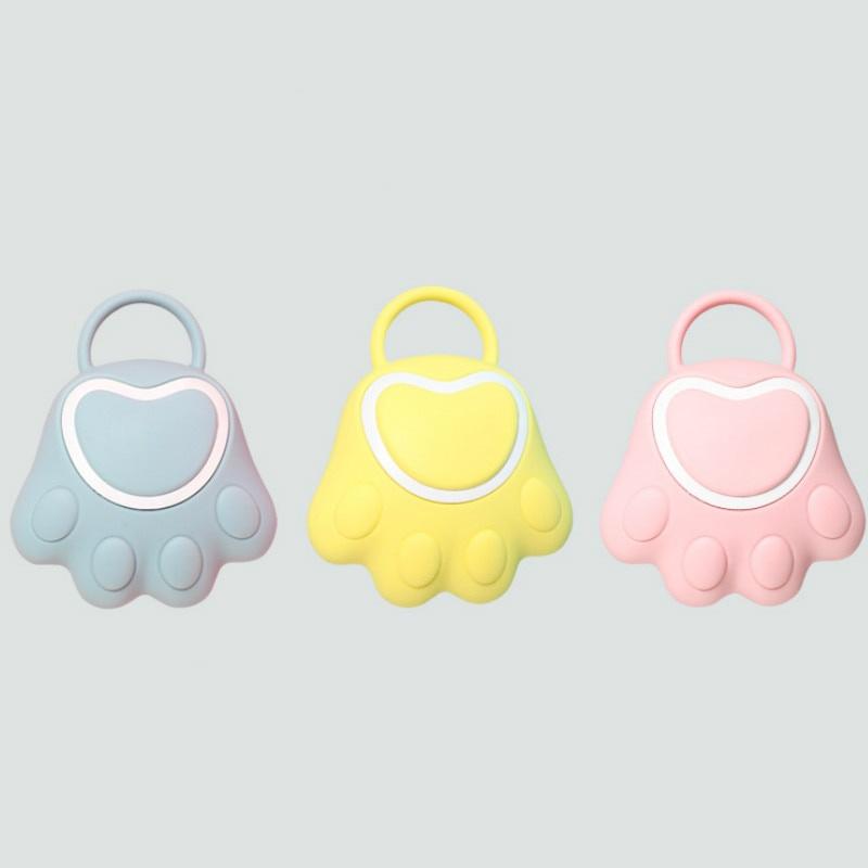 Cartoon Cat Paw Baby Shower Brush Fast Foaming Silicone Scrubbing Artifact Full Body Massage Spa Brush Bathroom Accessory