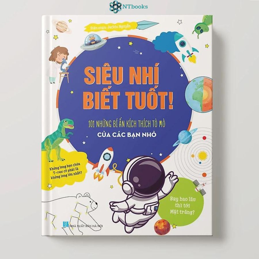 Combo 2 cuốn Siêu nhí biết tuốt: 101 Bí Ẩn Kích Thích Tò Mò Của Các Bạn Nhỏ + 101 Bí ẩn về Thế giới Động vật