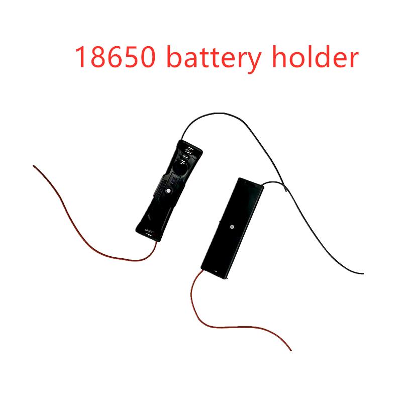 50 CHIẾC 1*Hộp Pin 18650 Giá đỡ 18650 Dòng Pin 18650 Có Dây Dẫn Dòng 3.7V Kết Nối Song Song Tự Làm Màu Sắc: 1x18650 50 CHIẾC