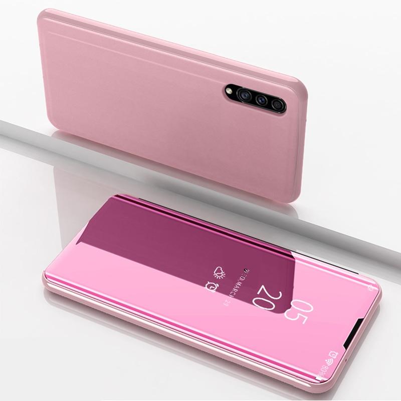 Bao Da Tráng Gương Thời Trang Cho Samsung Galaxy Note 10 9 8 S10 S9 S8 S20 Plus A50 A51 A70 A71 A50S A70S A10 A20 A30
