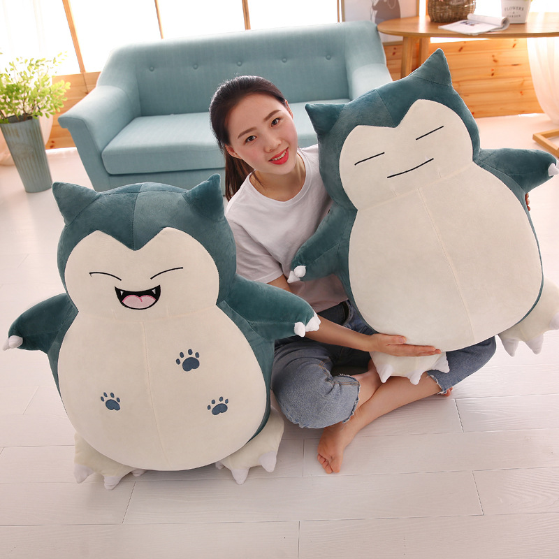 Gấu Bông Pokemon Snorlax (Kabigon) Siêu Mềm Siêu Dễ Thương (25cm---&gt;80cm) Hàng Xịn Cao Cấp (Tặng Kèm 1 Ví Da 12 Ngăn Đựng Thẻ Atm, Cccd)