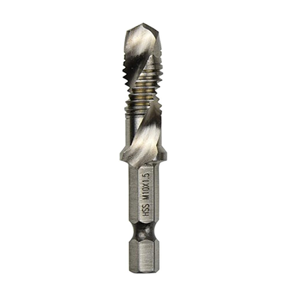 2-4pack Hand Tap Drill Bits M3 M4 M5 M6 M8 M10 Metalworking Tools M10x1.5mm