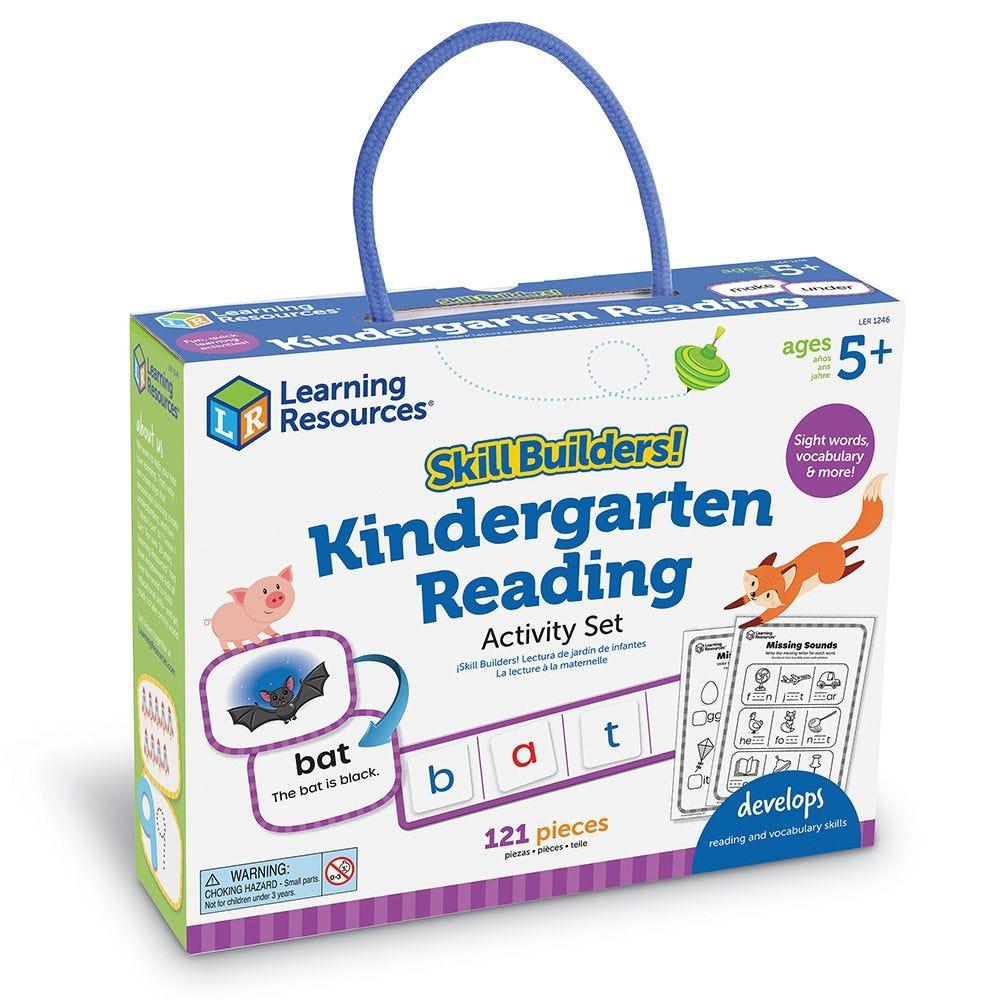 Learning Resources Đồ chơi xây dựng kỹ năng! Học đọc tuổi mẫu giáo  - Skill Builders! Kindergarten Reading