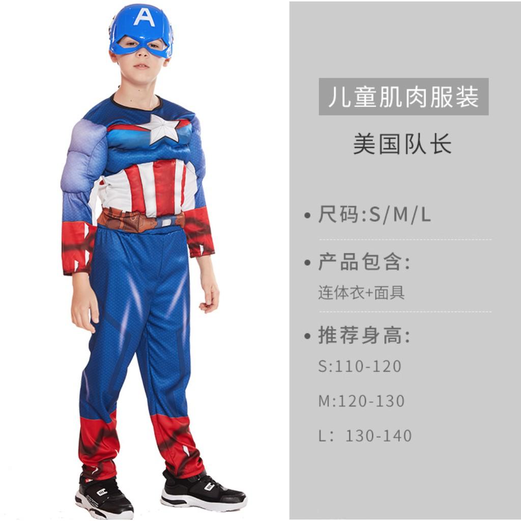 Bộ siêu nhân cơ bắp cosplay anh hùng nhện thép