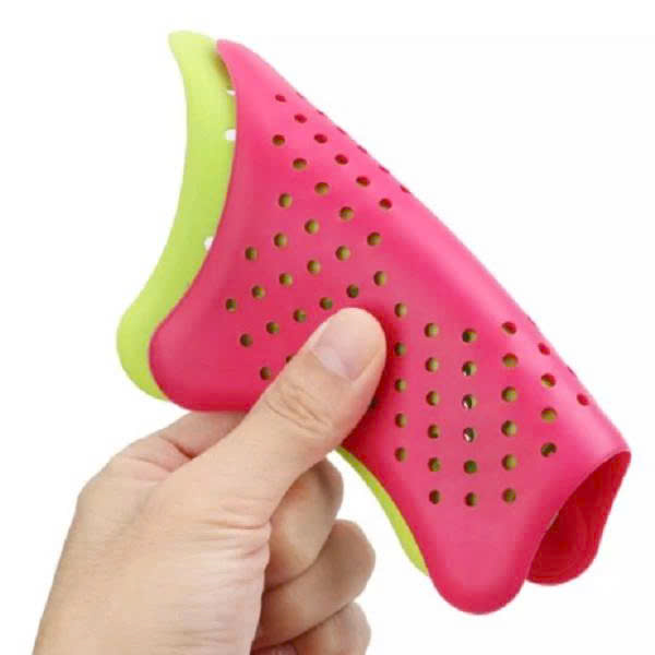 Miếng Lọc Rác Silicon Thông Minh Nhà Tắm, Bồn Rửa Bát - Hình ngôi sao, có chân bám cố định (giao màu ngẫu nhiên)