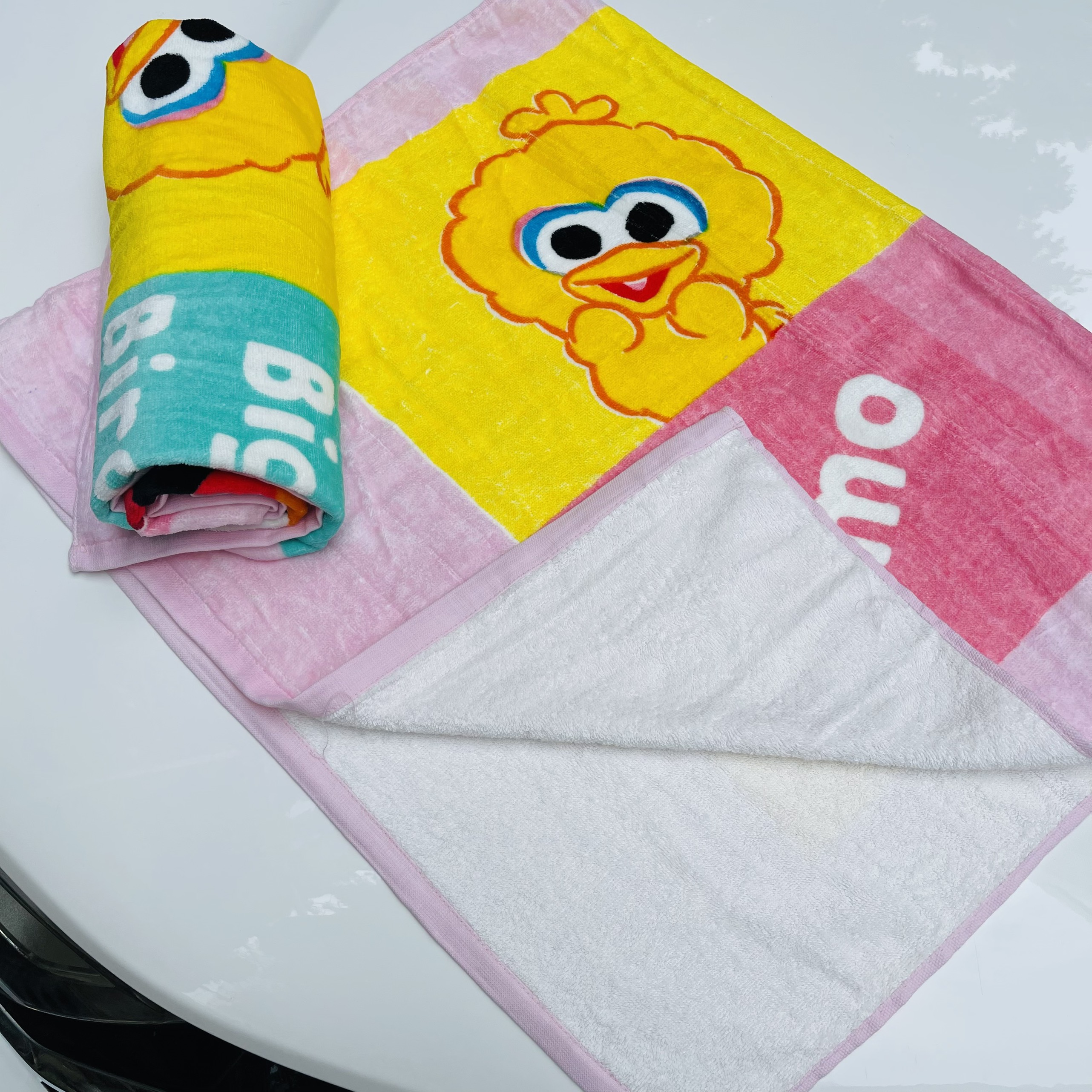 Khăn tắm trẻ em cỡ lớn MJ, chất liệu cotton cao cấp, Xuất Nhật