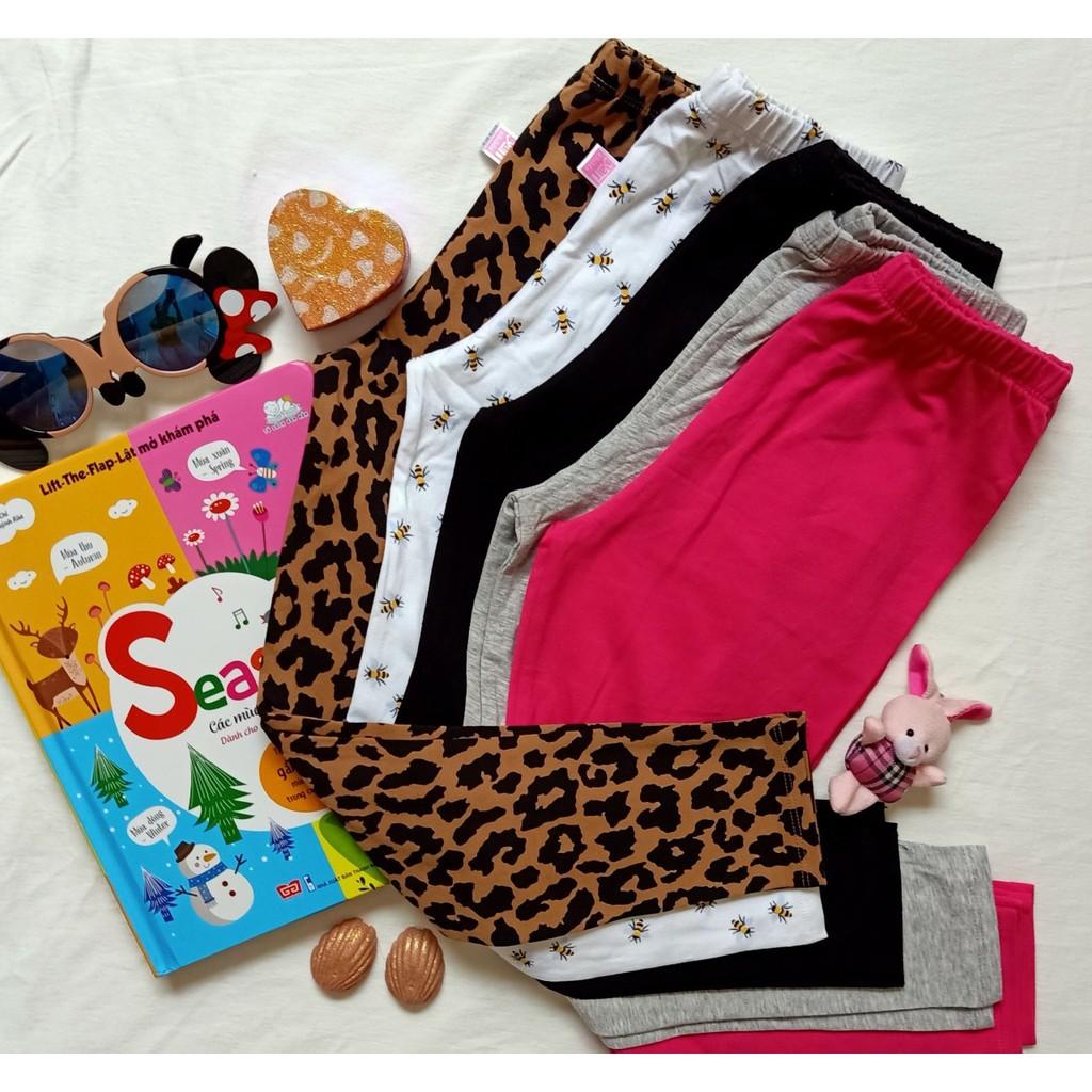 QUẦN THUN LEGGING KIDS COTTON 100% CO GIÃN THOẢI MÁI