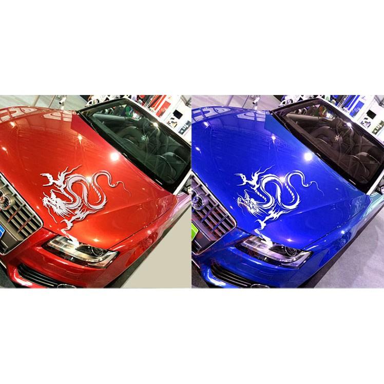 Tem Decal Hình Rồng Dán Trang Trí Xe ô Tô MS-132