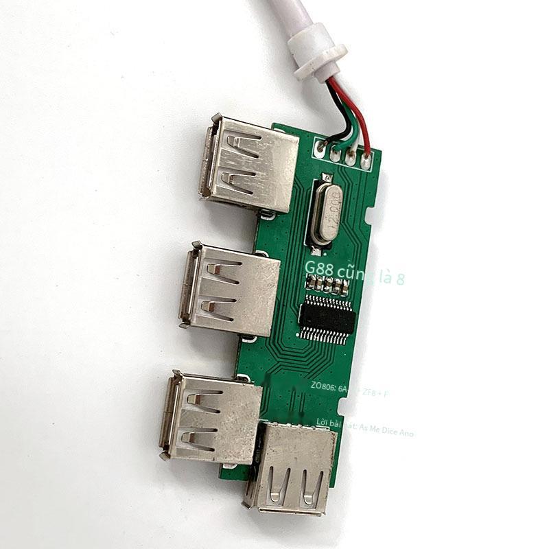 Phong cách mới nhất giao diện USB kép Bộ mở rộng HUB bảng mạch PCBA đế cắm mở rộng giải pháp thiết kế bảng mạch PC