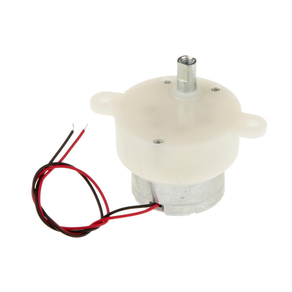 Electric Reduction Motor 3V DC Geared Motor 6 RPM 300 3V-6R
