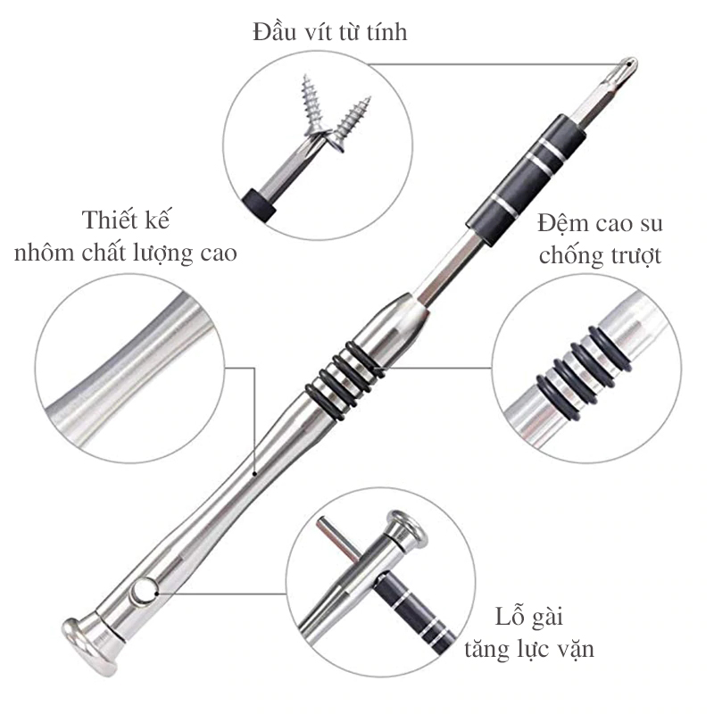 Bộ Dụng Cụ Tua Vít Đa Năng Nhiều Món Có Từ Tính 111 in 1 Dùng Tháo Lắp, Tháo Mở Và Sửa Chữa Điện Thoại Di Động, Máy Tính, PC/ Laptop, Máy Tính Bảng Mai Lee - Hàng chính hãng