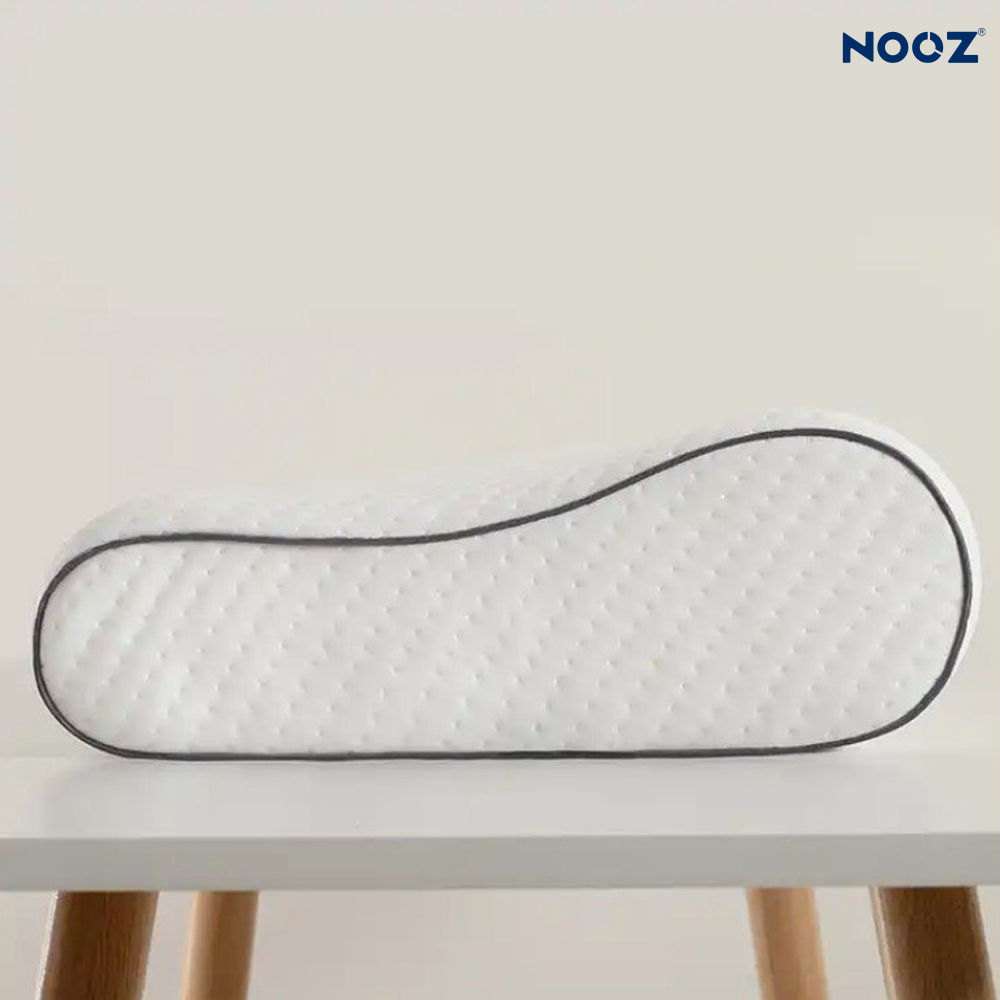 Gối ngủ Memory Foam Contour NOOZ Home Goods ruột cao su non, gối chống trào ngược người lớn nằm