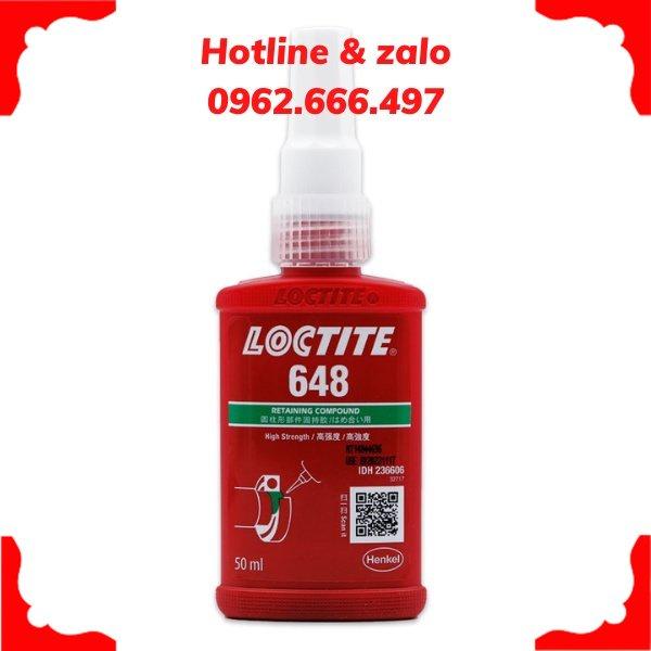 Keo chống xoay loctite 648 50ml