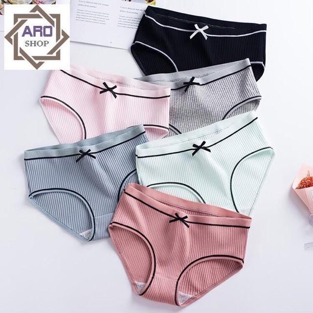 Quần lót nữ cotton co giãn thiết kế sợi kháng khuẩn cao cấp