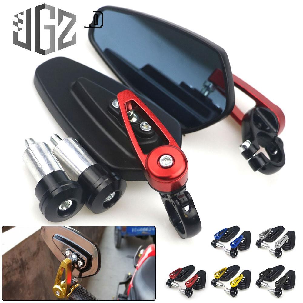 Gương Chiếu Hậu 7/8" 22mm Bằng Nhôm CNC Cho Xe Máy YAMAHA HONDA