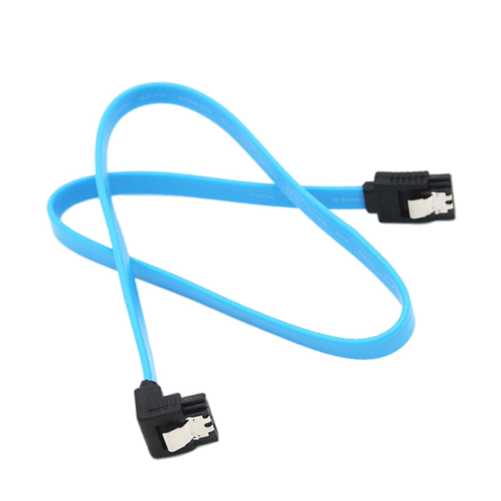 SATA 3.0 SATA III 6GB Data Cable with PVC Cable Jacket Foamed Polyolefin Insulation for SATA HDD PC Desktop Computer Motherboard