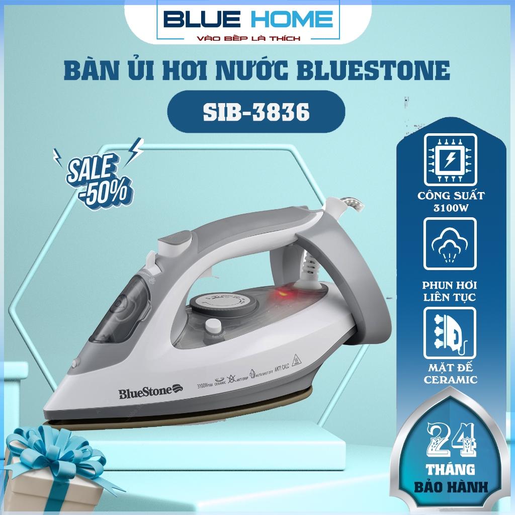 Bàn Ủi Hơi Nước BlueStone SIB-3836, 3100w - Phun Hơi Tăng Cường, Hàng Chính Hãng