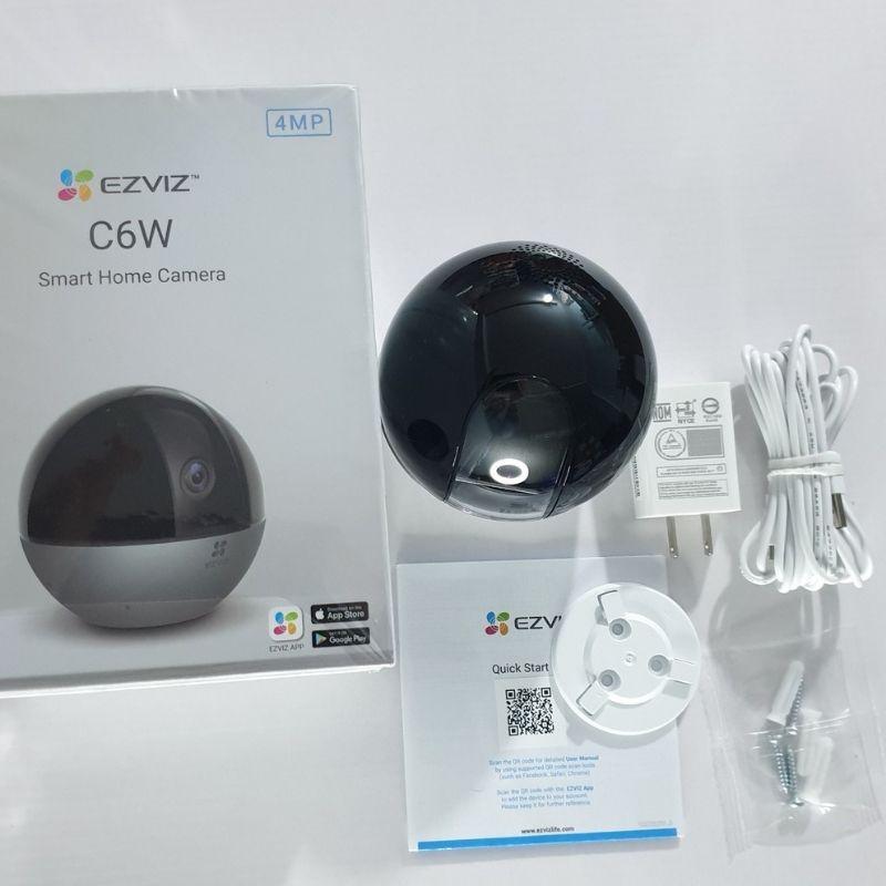 Camera Xoay IP WIFI 4M 2K EZVIZ C6W quay quét 360 độ