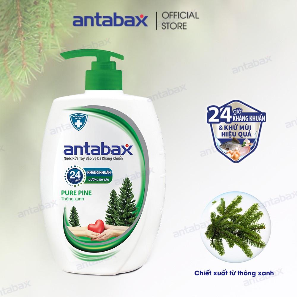 Nước rửa tay bảo vệ da kháng khuẩn Antabax 500ml