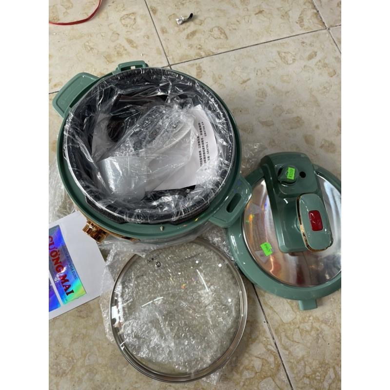 Nồi điện đa năng 2 vung cực tiện