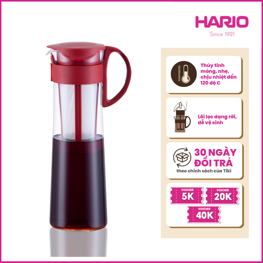Bình pha trà cà phê Cold Brew Hario 1L