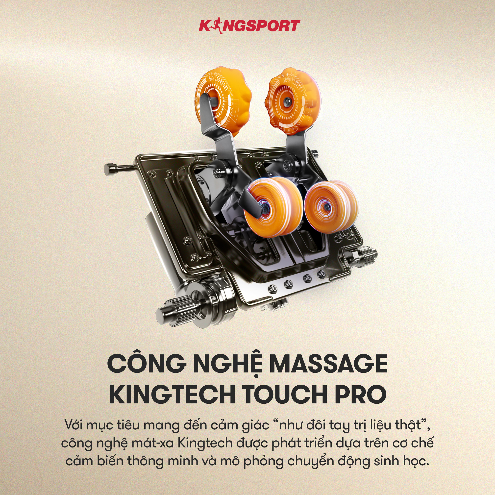 [Miễn phí lắp đặt] Ghế Massage KINGSPORT Standard G23 Sonic Công Nghệ Massage KingSonic với 12 Bài Massage Chuyên Nghiệp
