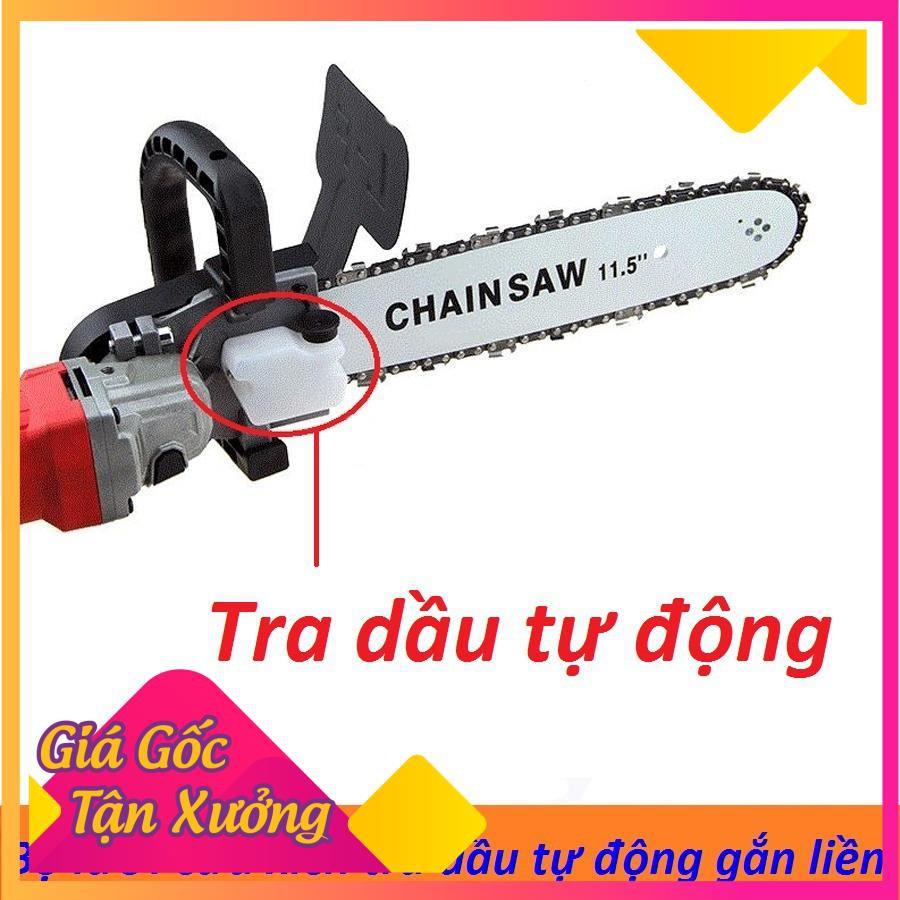 Lưỡi cưa xích - tra nhớt tự động- chẳn bảo vệ bằng sắt