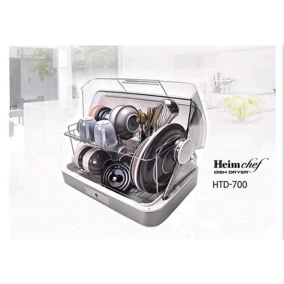 Máy Sấy và Tiệt Trùng Chén Bát Heimchef, 60L Và 45L, Tủ Sấy Hấp Chén Bát Đũa, Máy Diệt 99% Vi Khuẩn, Nội Địa Hàn