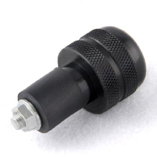 Black Universal Motorcycle Double Bar End for Handlebar 7/8" 22mm