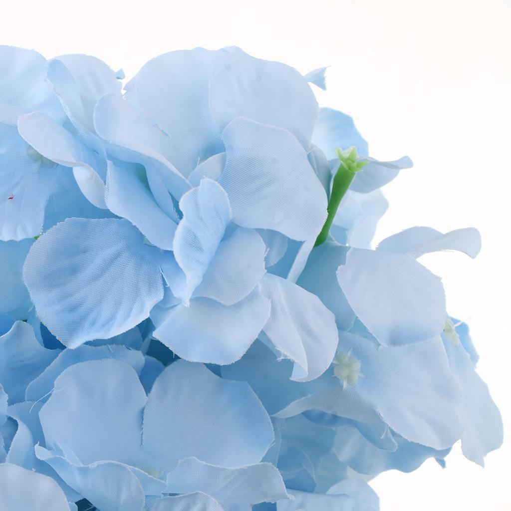 Artificial Silk Hydrangea Flower Bouquet Home Garden Table Decor
