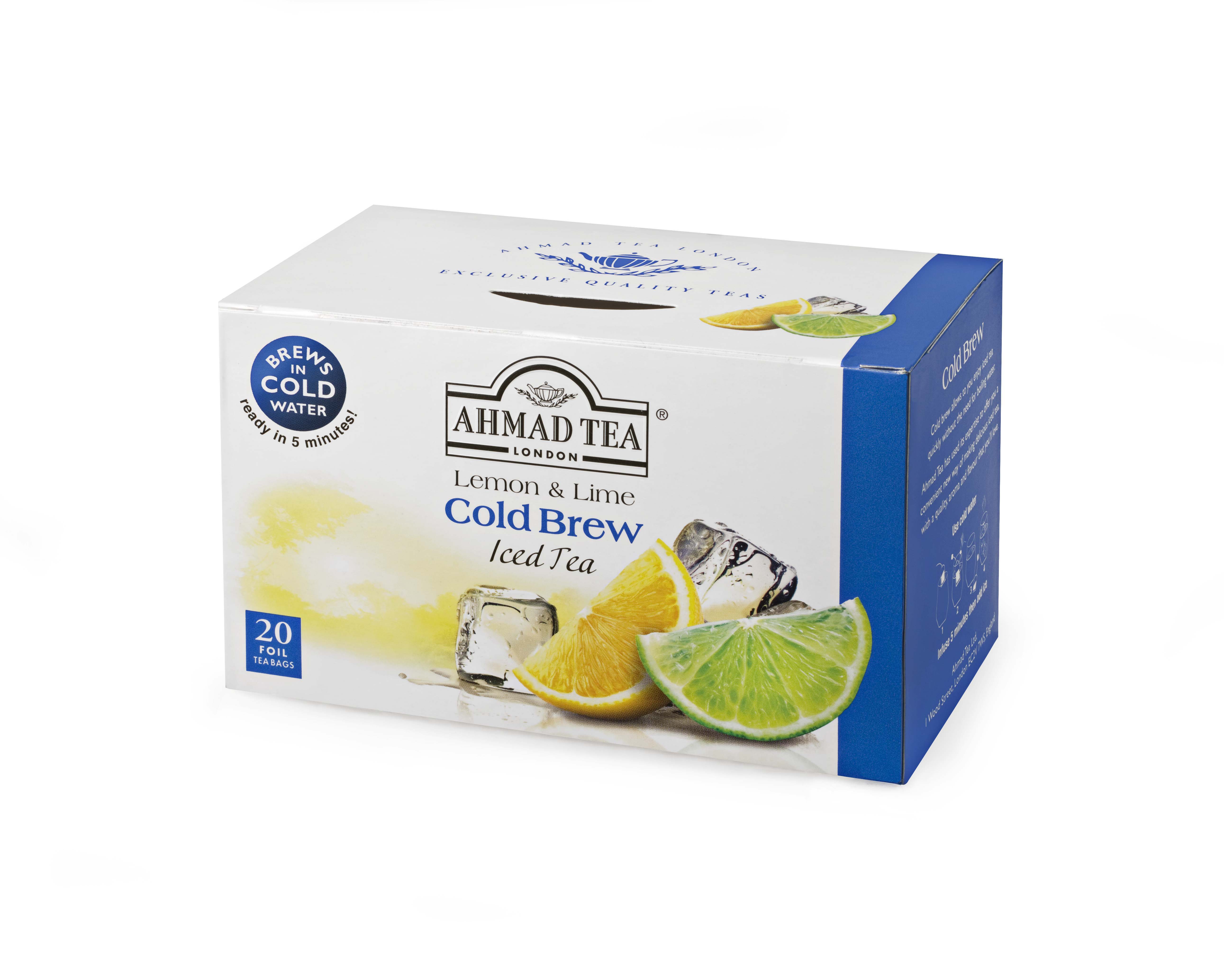TRÀ PHA LẠNH AHMAD ANH QUỐC - CHANH - Lemon & Lime Cold Brew - Phù hợp trong những ngày hè