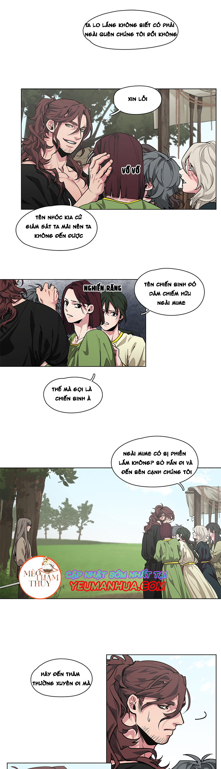 chiến binh và vị thần chapter 5 7