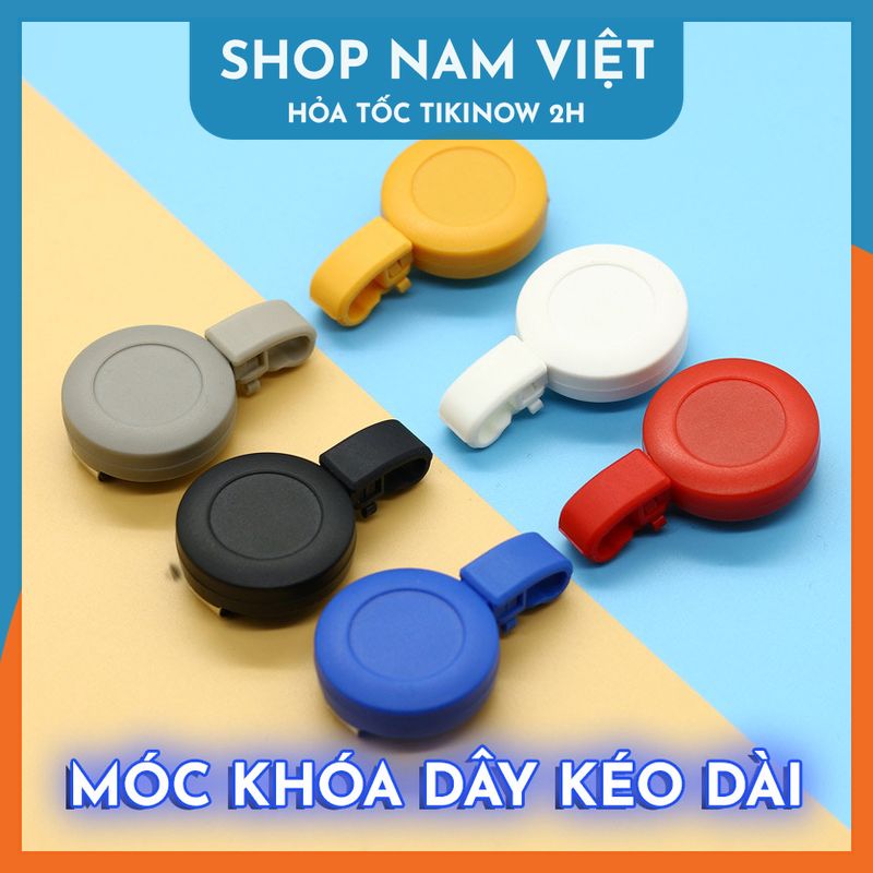 Móc Khóa Dây Kéo Dài Thu Gọn Tiện Lợi