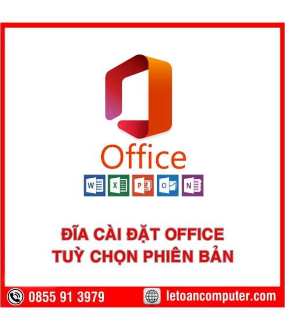 Đĩa Cài Đặt Office Tuỳ Chọn Phiên Bản