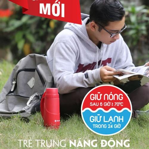 Phích Giữ Nhiệt Rạng Đông 0.45l Có Tay Cầm Tiện Lợi