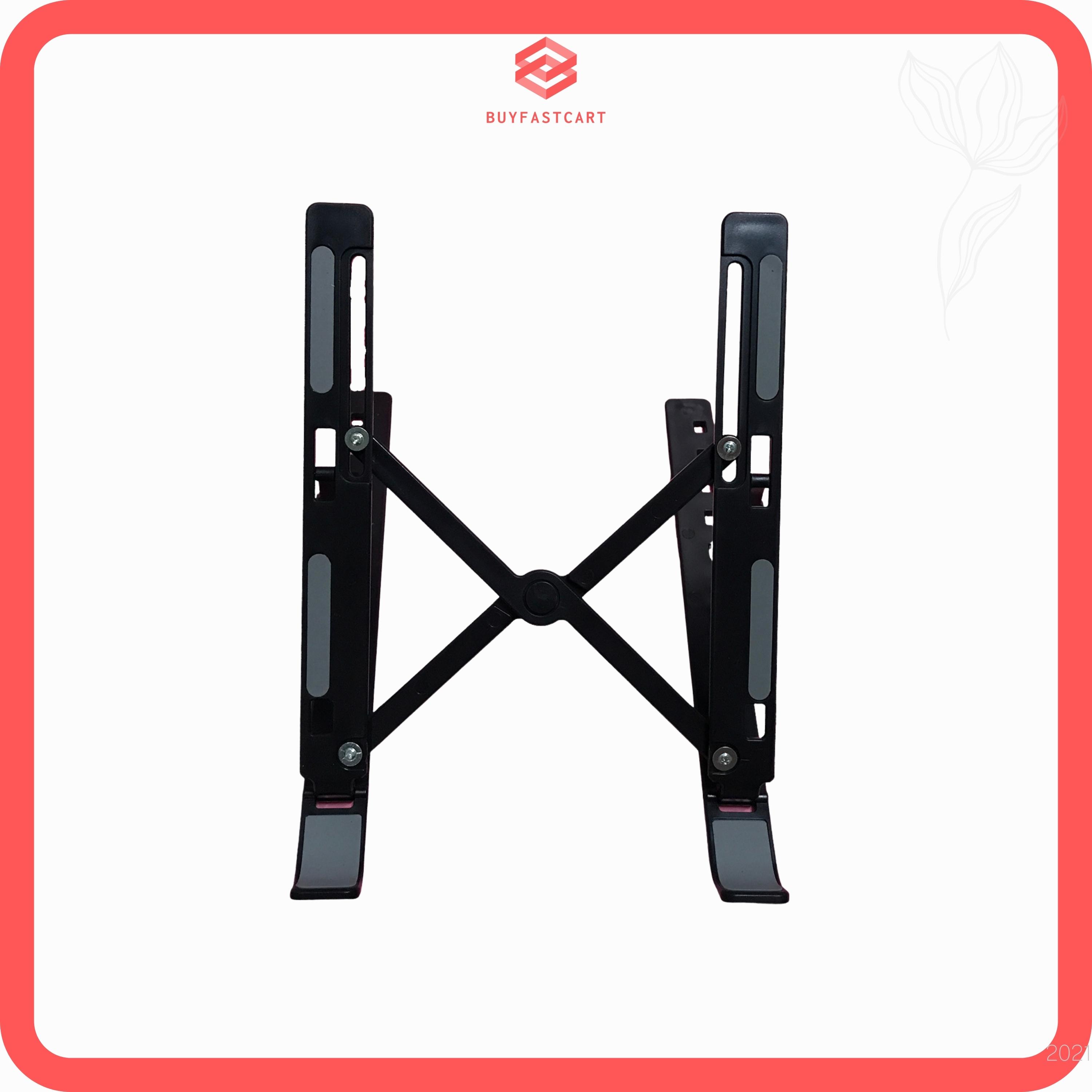 Giá Đỡ Laptop Mini Nhỏ Gọn Bỏ Túi, Đế Tản Nhiệt Laptop Stand 7 Mức Độ Gọn Nhẹ, Bằng Nhựa