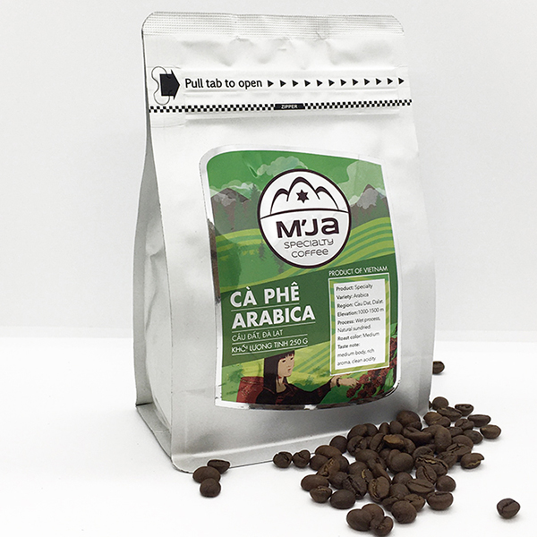 Cà phê đặc sản M'ja Arabica 250g