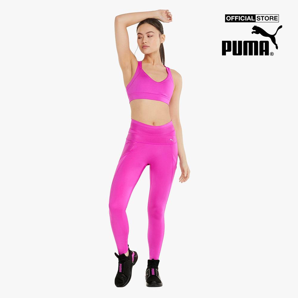 PUMA - Áo bra thể thao nữ Own It Mid Impact Training Sports 521038-13