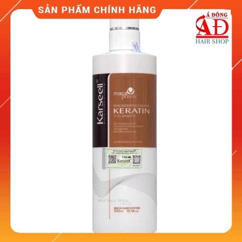 [+Tặng mũ trùm] Keratin Karseell phục hồi tóc thần tốc 500ml