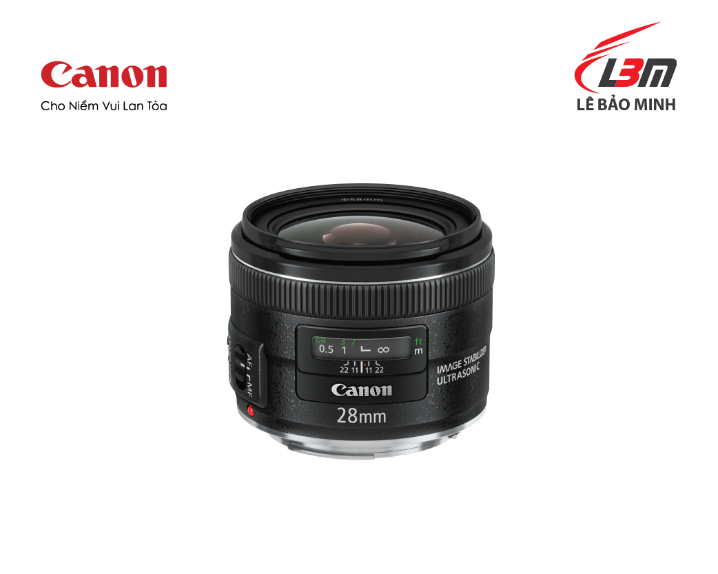 Ống kính Canon EF 24mm f/2.8 IS USM - Hàng Chính Hãng