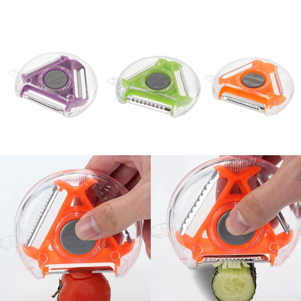 3 In 1 Multi-Function Stainless Steel Slicer Fruit Vegetable