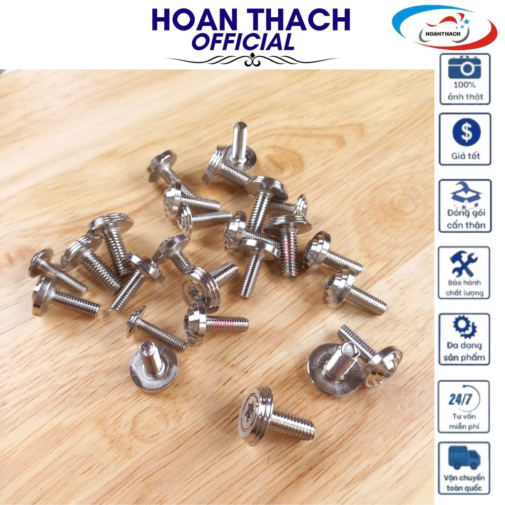 Bộ Ốc Áo Mẫu Thái Inox 304 cho xe máy Winner ( 25 con ), HOANTHACH SP017378