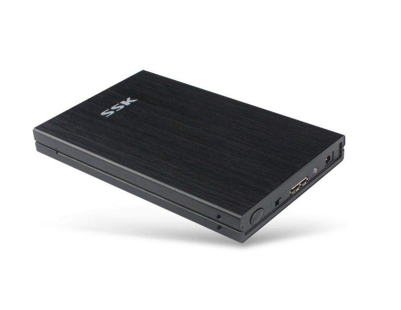 Hộp đựng ổ cứng SSD, HDD Box 2.5 inches SATA USB 3.0 SSK HE-G300 - Hàng chính hãng