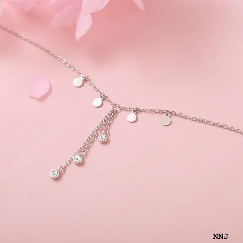 Dây chuyền nữ thời trang chất liệu bạc s925 MS93b