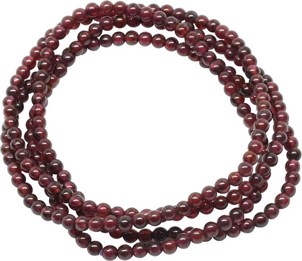 Vòng Chuỗi Đá Ngọc Hồng Lựu Ngọc Quý Gemstones VPT061