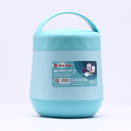 Bình đựng thức ăn 1.1 Lít Rạng Đông Model: RD-1100 N1.T