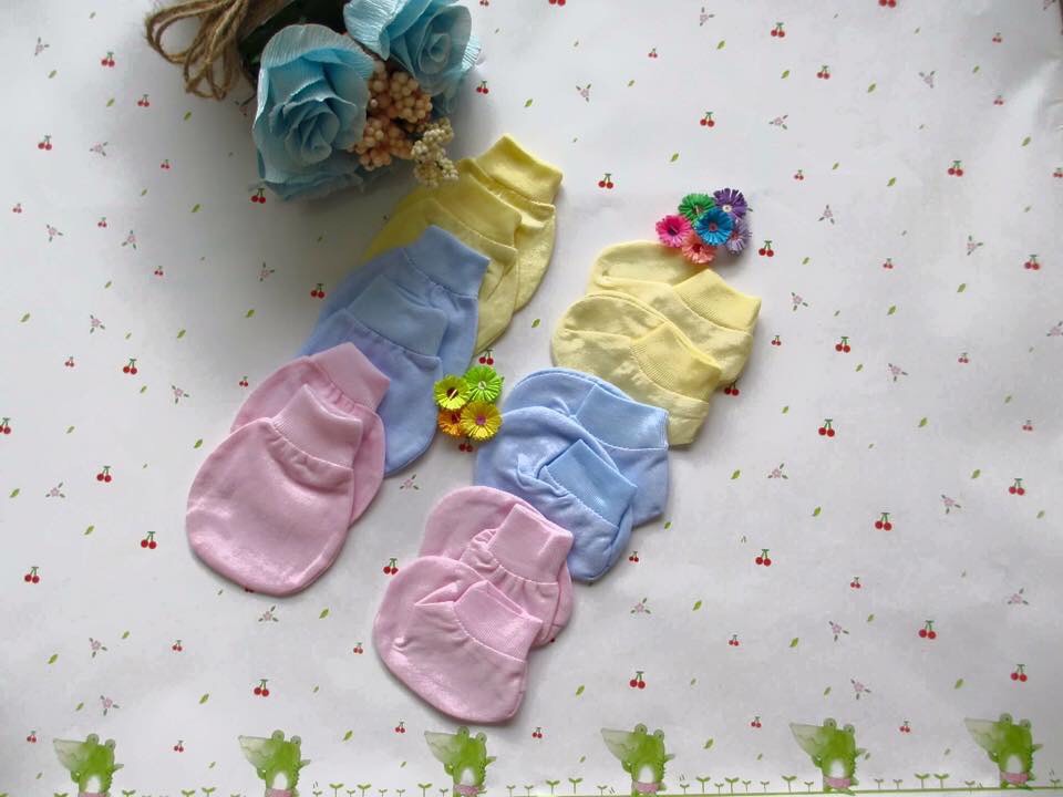 Set Đồ Sơ Sinh Trọn Gói Chuẩn Hàng Cotton